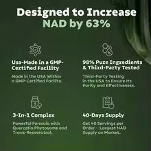 NAD+ Power Duo : Anti-Aging & Energy Support